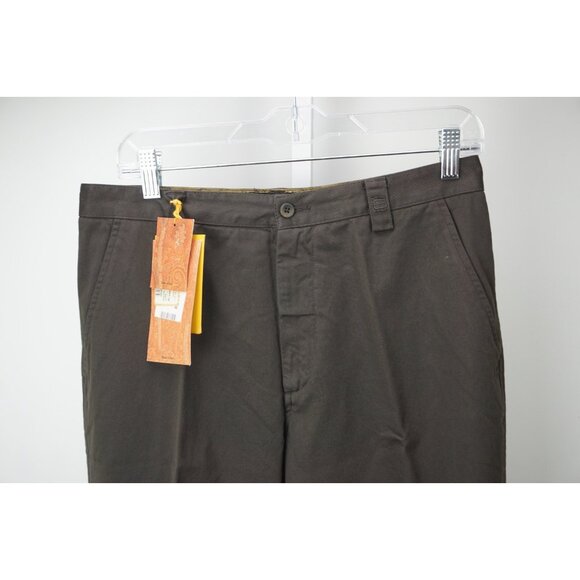 Etro Milano Brown 100% Cotton Casual Mens Pants Sz48 NEW